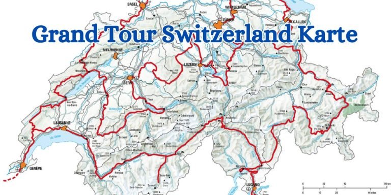 Grand Tour Switzerland Karte