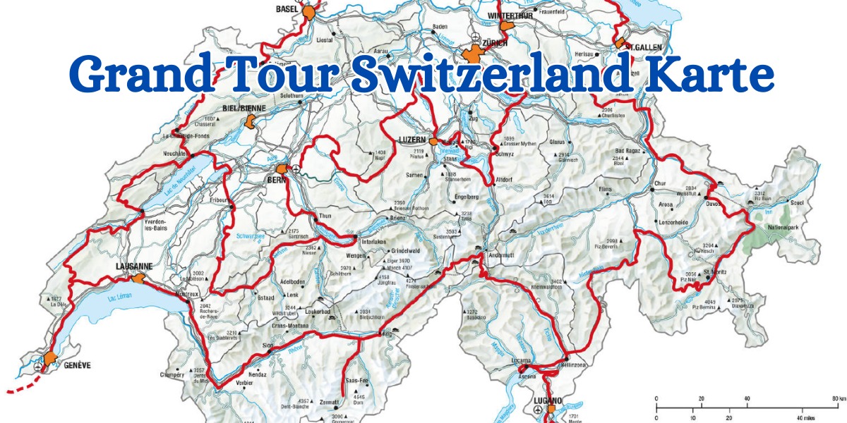 Grand Tour Switzerland Karte