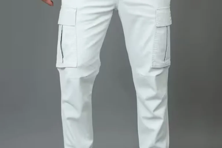 white cargos