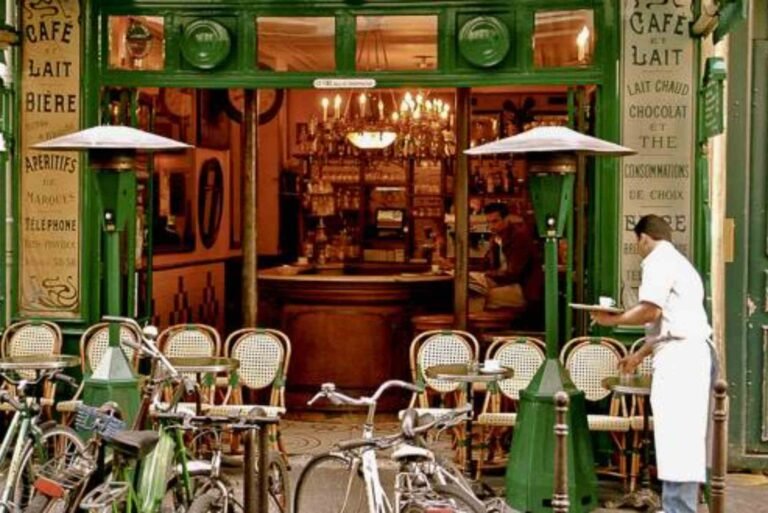 Paris France Le Marais shopping walk and coffee stops