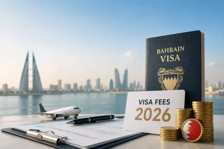Bahrain Visa Price in 2026 Visa Charges and Fee Guide