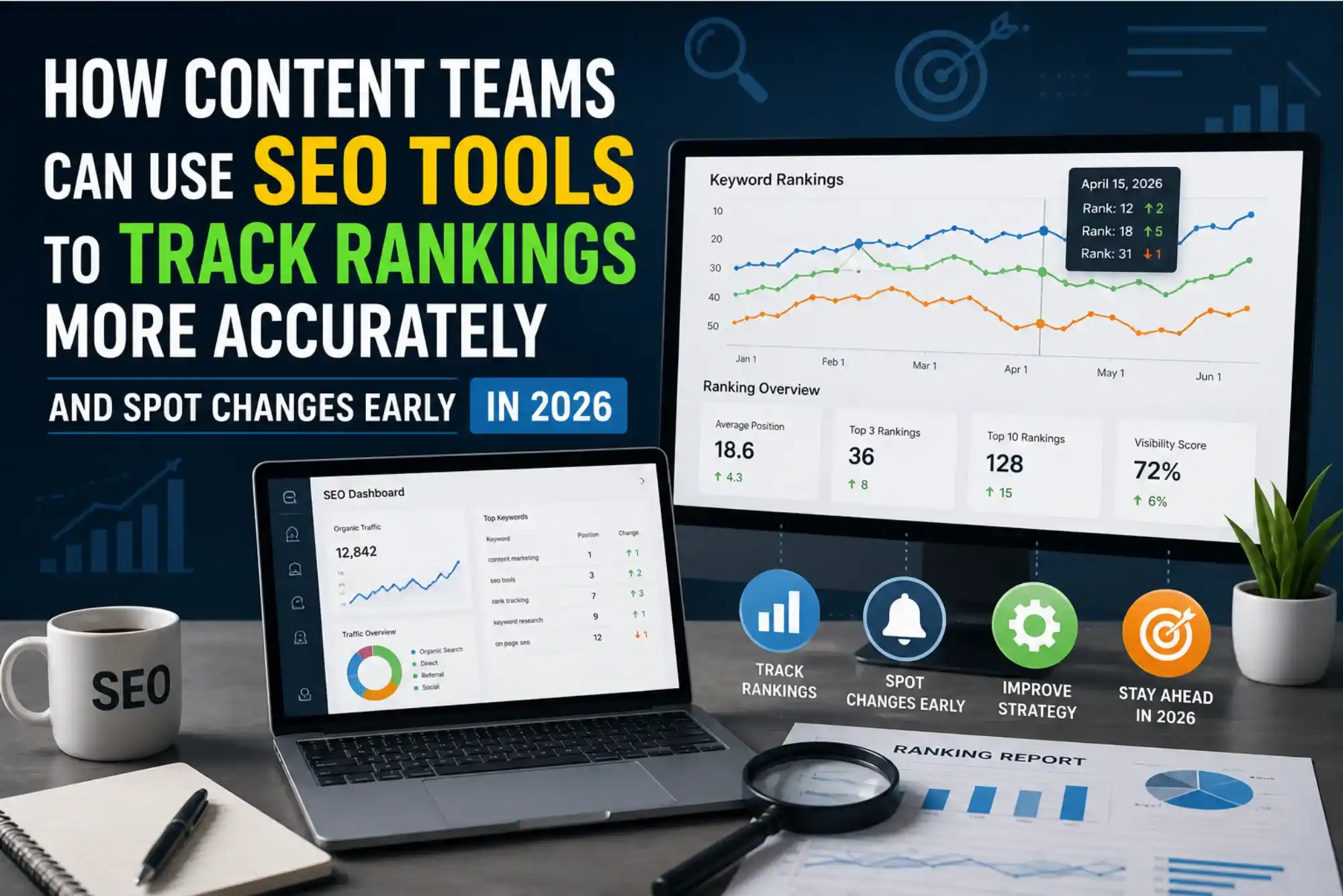 How Content Teams Can Use SEO Tools to track rankings more accurately and spot changes early in 2026