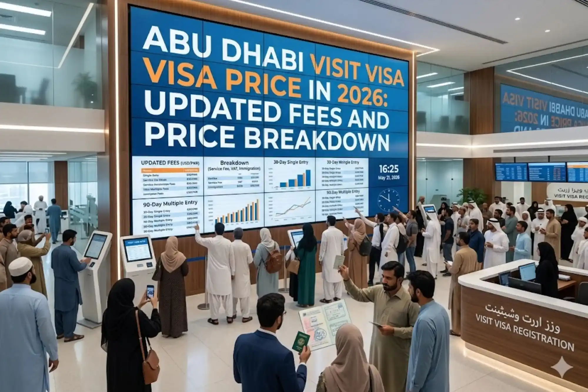 Abu Dhabi Visit Visa Price in 2026: Updated Fees and Price Breakdown