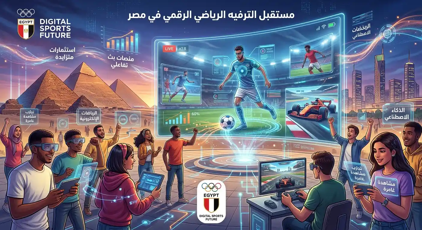 مستقبل الترفيه الرياضي الرقمي في مصر